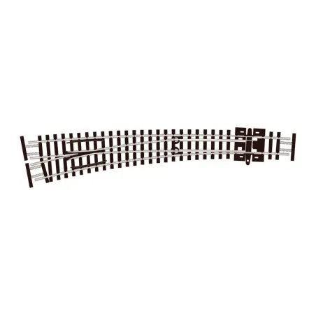 Peco Curved double radius L/H N Gauge SL-E387F