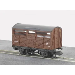 Peco Cattle Truck, BRBrown, B893778 N Gauge NR-45B (B)