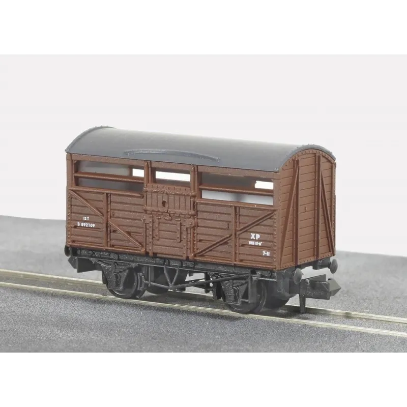 Peco Cattle Truck, BRBrown, B892109 N Gauge NR-45B (C)