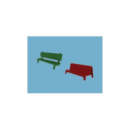 Peco Platform Seats Green n Gauge peco5180