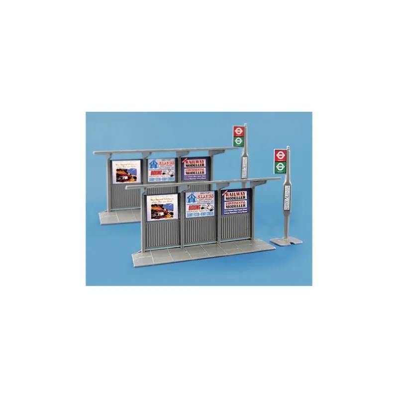 Peco Bus Stop & shelter oo Gauge peco5007