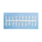 Peco Unpainted Passengers, Standing/Seated, & Station Staff oo Gauge peco5200