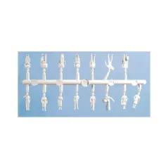 Peco Unpainted Army, Navy & RAF Personnel oo Gauge peco5201