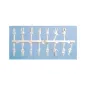 Peco Unpainted Army, Navy & RAF Personnel oo Gauge peco5201