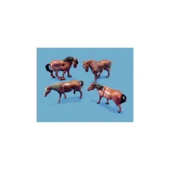 Peco Horses & Ponies oo Gauge peco5105