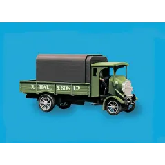 Peco Thornycroft PB 4 Ton Lorry, Hall & Sons Livery oo Gauge peco5135