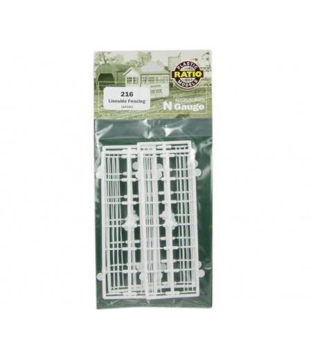 Ratio 216 Lineside Fencing, White