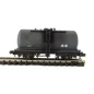 Peco Tank Wagon (type C), Regent Oil, black,Weathered N Gauge NR-P77W