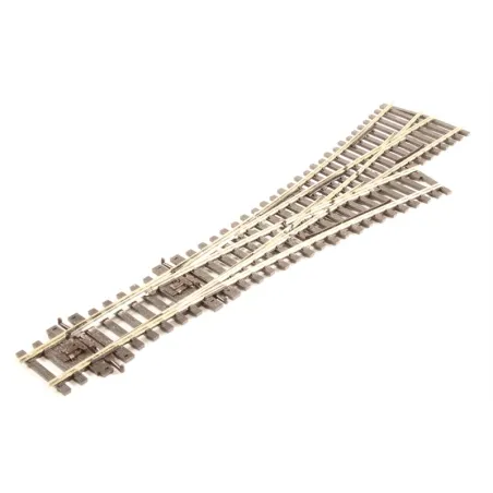Peco Asymmetric 3 Way Turnout, medium radius OO/HO Gauge SL-E199