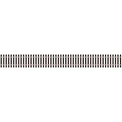 Peco 914mm (36in) length x 1 OO/HO Gauge SL-8300 Wooden sleeper type, nickel silver rail