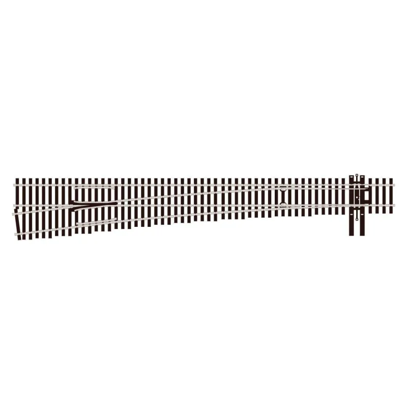 Peco 8 L/H Turnout OO/HO Gauge SL-8382 
