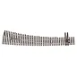 Peco 7 R/H Curved Turnout OO/HO Gauge SL-E8376 