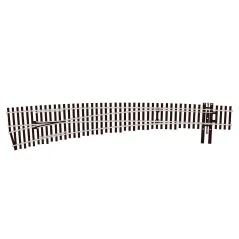 Peco 7 L/H Curved Turnout OO/HO Gauge SL-E8377 