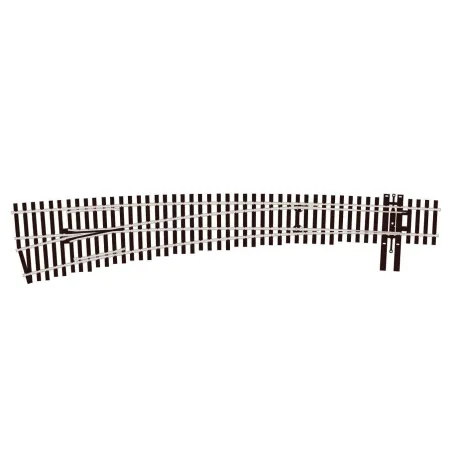 Peco 7 L/H Curved Turnout OO/HO Gauge SL-E8377 