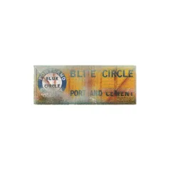 Peco Box Van, Blue Circle, yellow OO Gauge RW-72BC 