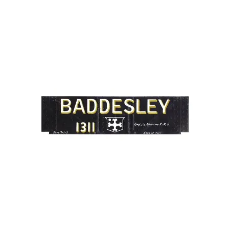 Peco Coal 7 plank, Baddesley, black OO Gauge R-54B 