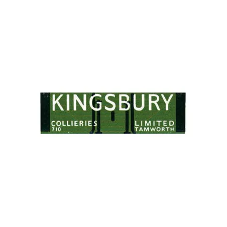 Peco Coal 7 plank, Kingsbury, green OO Gauge R-54K 