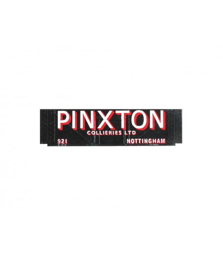 Peco Coal 7 plank, Pinxton, black OO Gauge R-54P          
