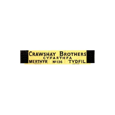Peco Lime, Crawshay, buff OO Gauge R-68C 