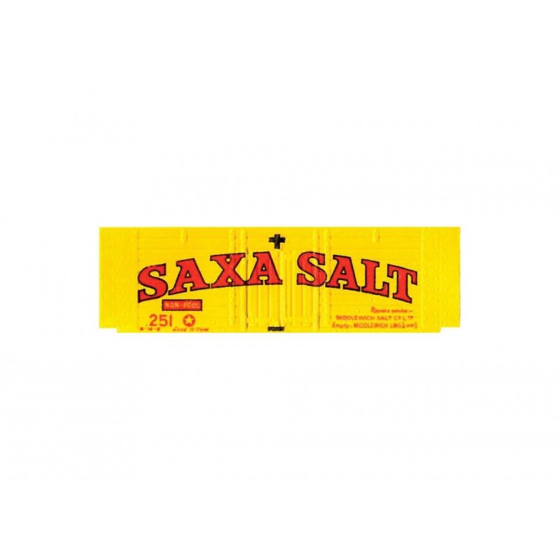 Peco Salt, Saxa, yellow OO Gauge R-58SX       