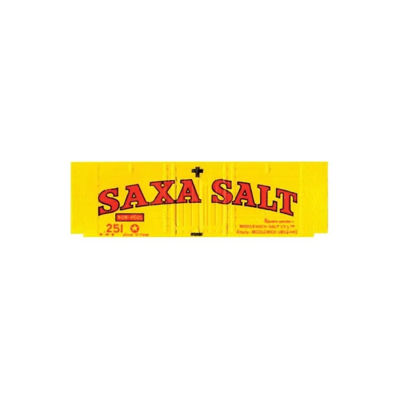 Peco Salt, Saxa, yellow OO Gauge R-58SX 