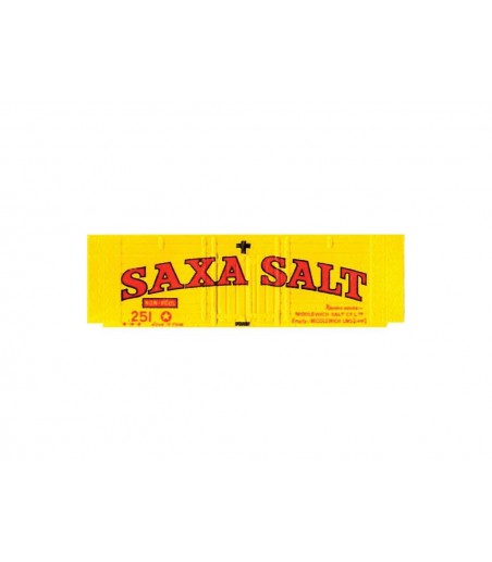 Peco Salt, Saxa, yellow OO Gauge R-58SX       