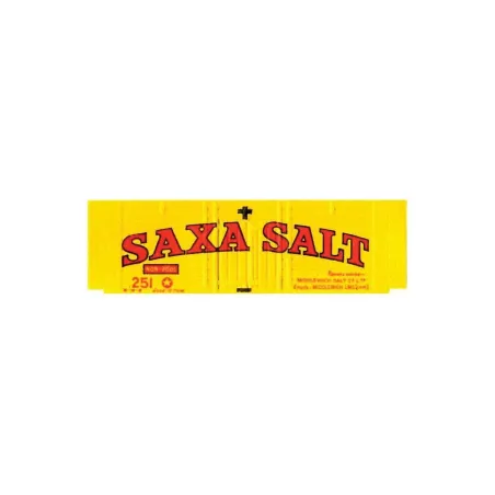 Peco Salt, Saxa, yellow OO Gauge R-58SX 