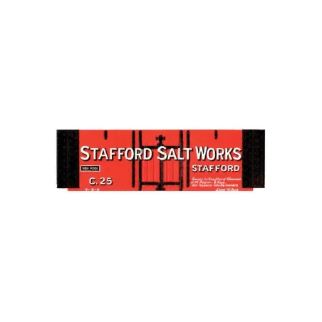 Peco Salt, Stafford, red OO Gauge R-58SS 