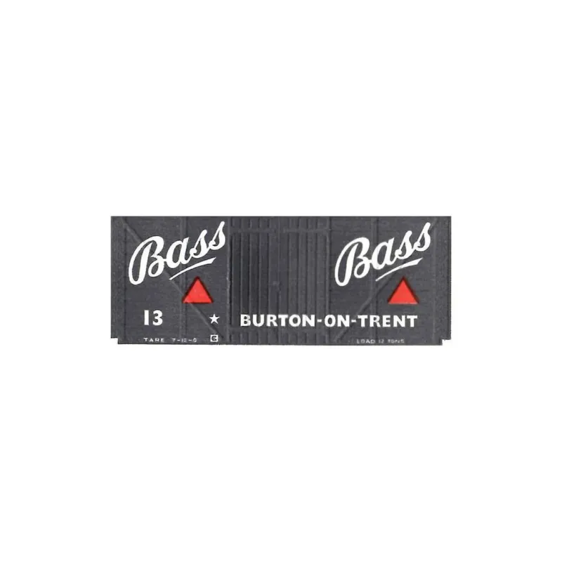 Peco Box Van, Bass, grey OO Gauge R-72B 