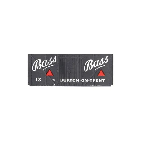 Peco Box Van, Bass, grey OO Gauge R-72B 