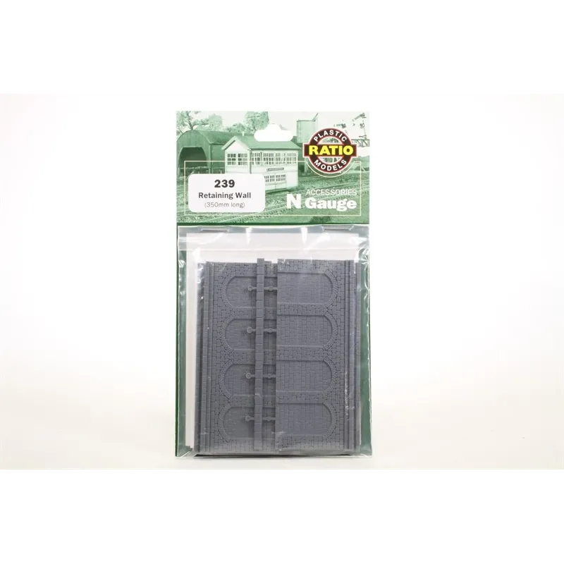 Ratio Retaining Wall (350mm long) N Gauge 239