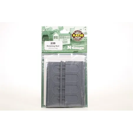 Ratio Retaining Wall (350mm long) N Gauge 239