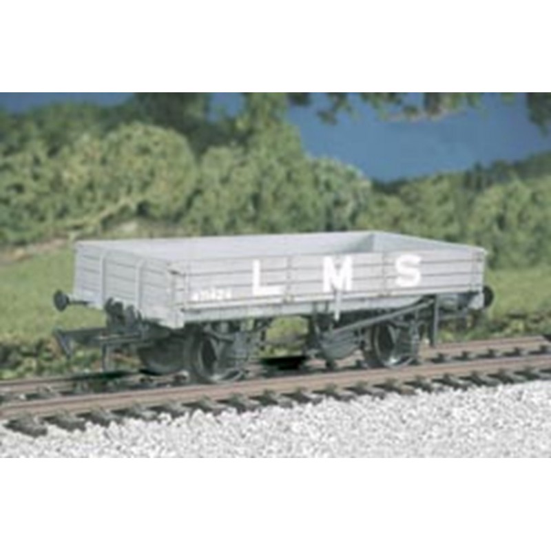 Ratio LMS 3-Plank Medium Open Wagon (M/W) All Gauges 573