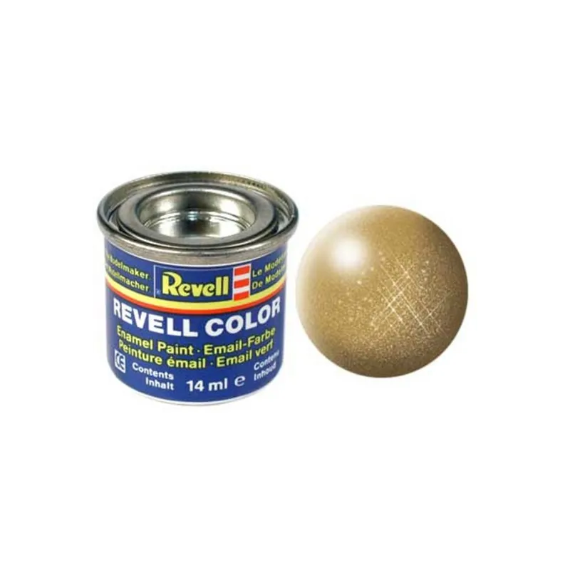 REVELL 14ML 94 ENAMEL METALLIC GOLD PAINT REVELL 14ML 94 ENAMEL METALLIC GOLD PAINT