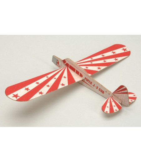 ZT Model J3 Piper Balsa Glider FF