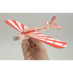 ZT Model J3 Piper Balsa Glider FF