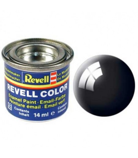 Revell 14ml Tinlets 7  Black Gloss