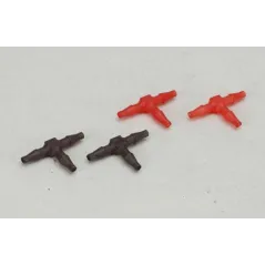 Robart 1/16" ID T' Tubing Coupler (Pk4)'