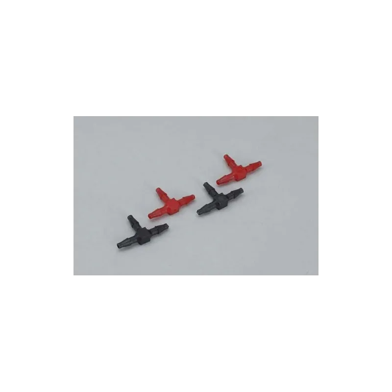 Robart 3/32" ID T' Tubing Coupler (Pk4)'