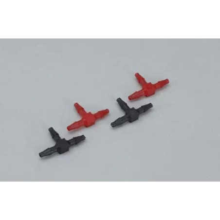 Robart 3/32" ID T' Tubing Coupler (Pk4)'