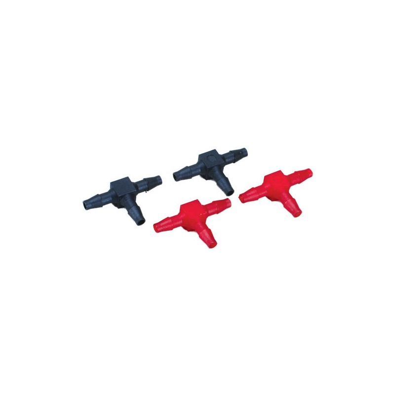 Robart 1/8" ID T' Tubing Coupler (Pk4)'