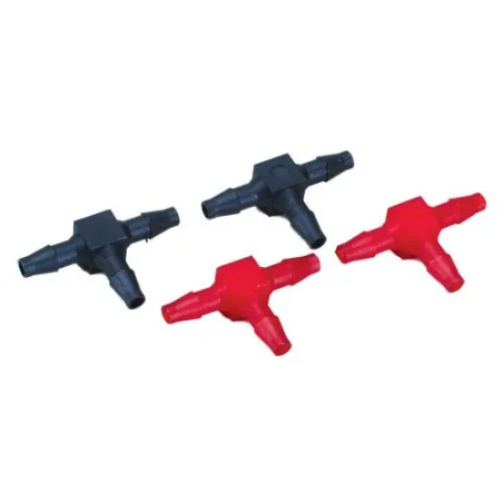 Robart 1/8" ID T' Tubing Coupler (Pk4)'