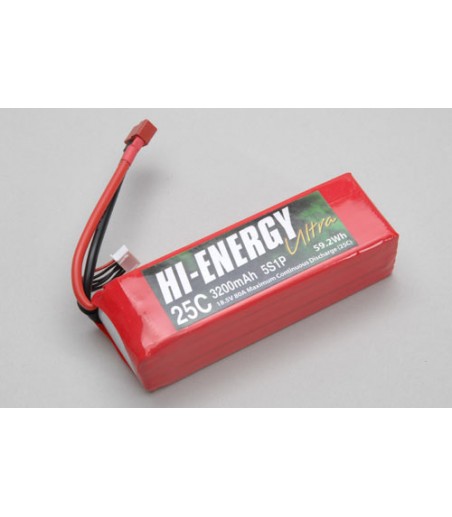 Hi-Energy Ultra 5S 3200mAh 25C Li-Po