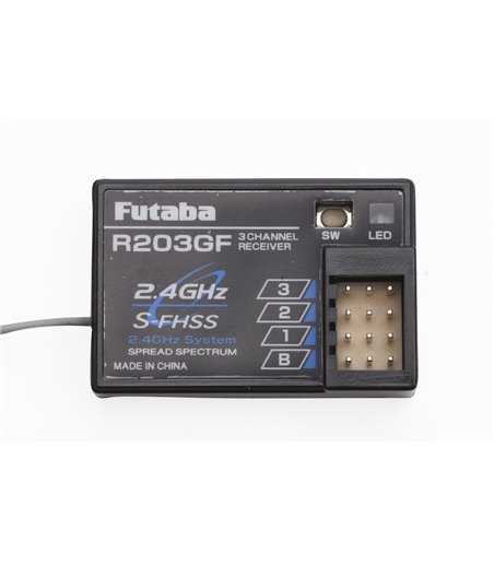 Futaba T3PV - 3-Channel Combo 2.4G T-FHSS (Dry) & R203GF