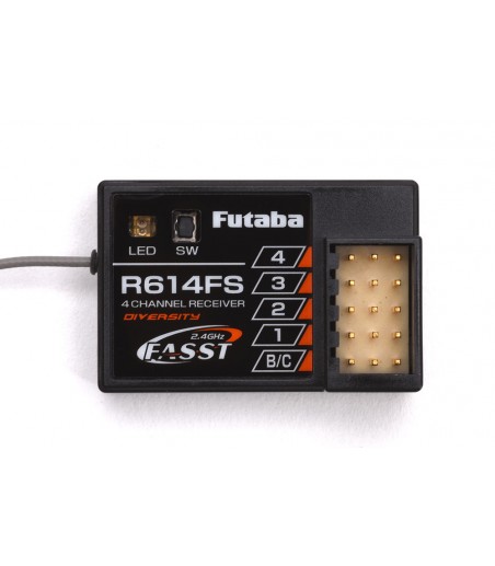 Futaba R614FS 4ch Rx 2.4GHz FASST