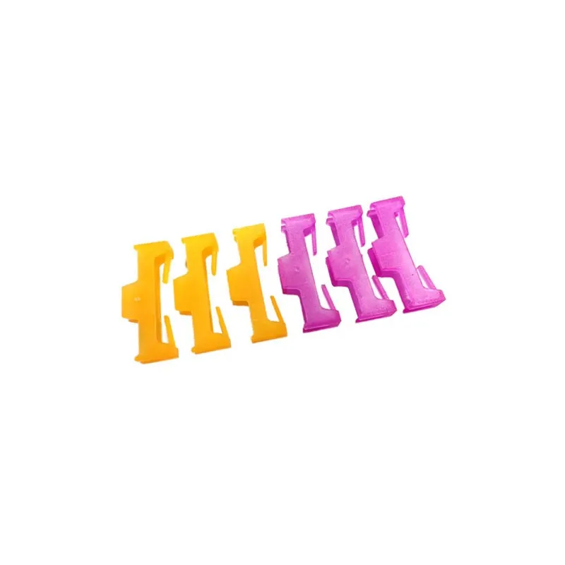 Ripmax Safety Lead Lock - Orange/Purple (Pack of 6)