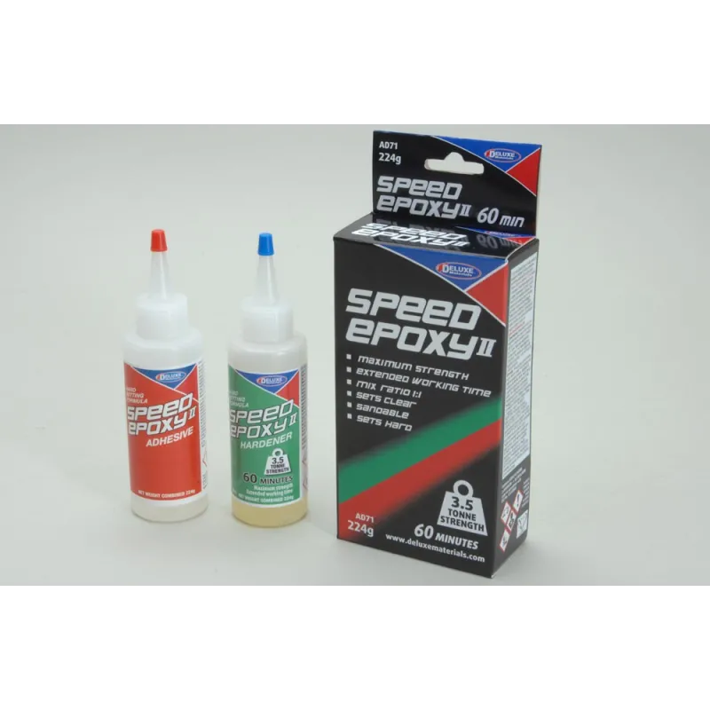Deluxe Materials Speed Epoxy II 60Min 3.5 Tonne 224g (8oz)