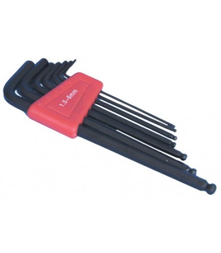 Ripmax 7pc Hex Ball Wrench Set - 1.5~6mm