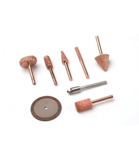 Perma Grit 7pc Rotary Kit (Coarse)