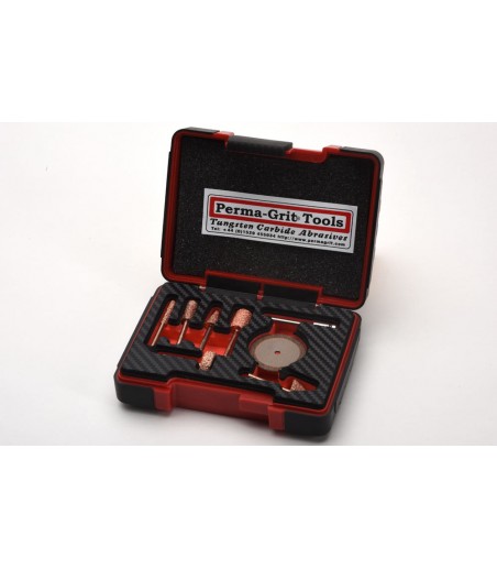 Perma Grit 7pc Rotary Kit (Coarse)